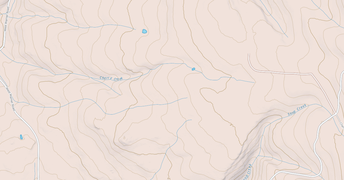Map preview of CHERRY CREEK CUTOFF