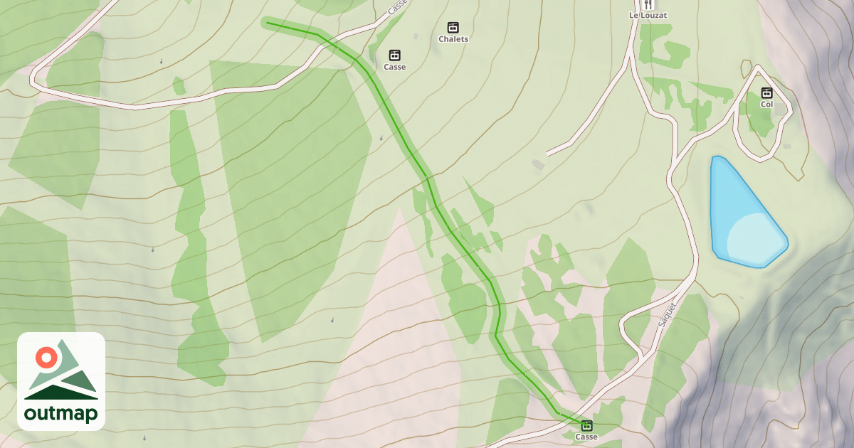 Map of Casse
