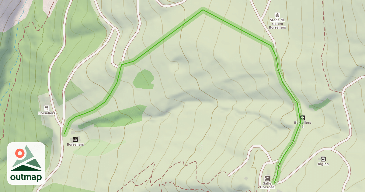 Map of Bouquetin