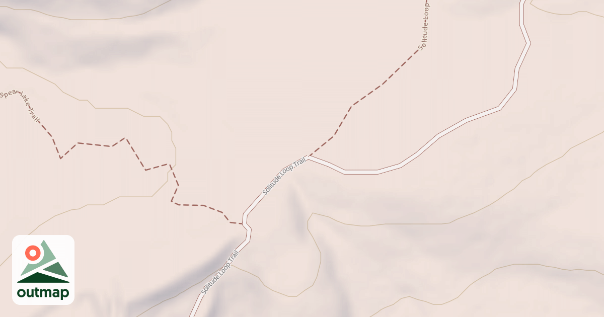 Map of Solitude Loop