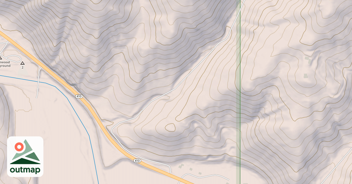 Map of DOBBS CANYON