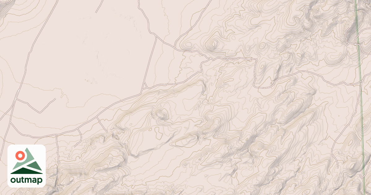 Map of JACK SPRING CANYON