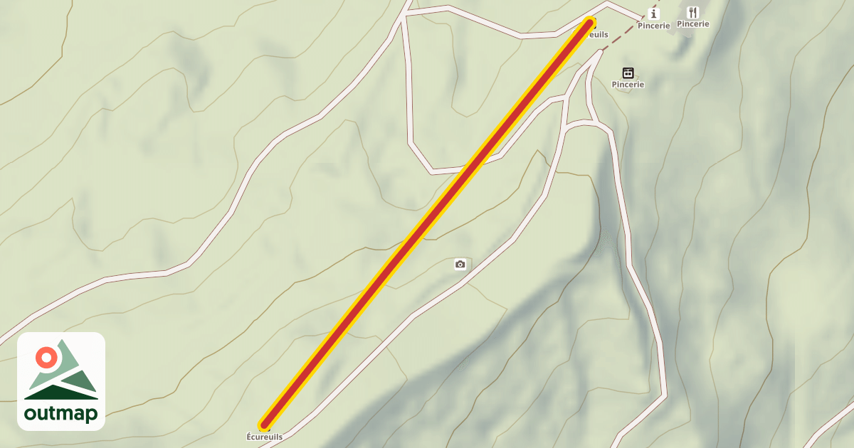 Map of Écureuils