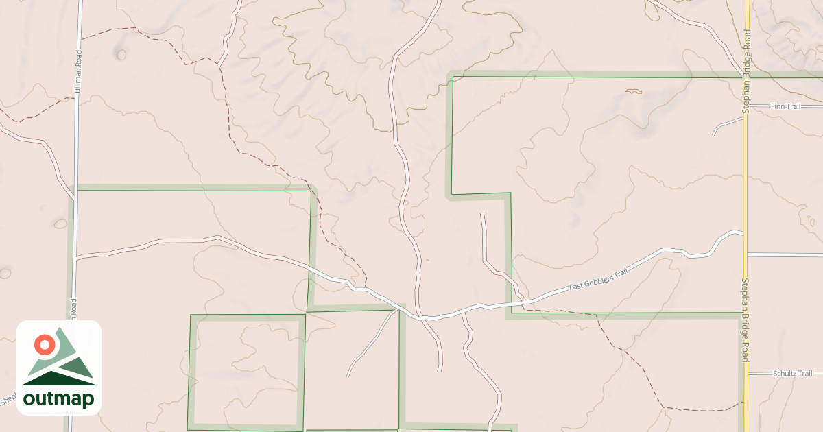 Map of Beaver Creek Trail Mccct