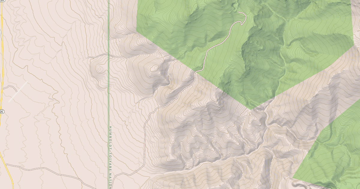 Map preview of CHINA CREEK