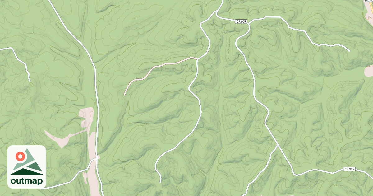 Map of WALNUT HOLLOW