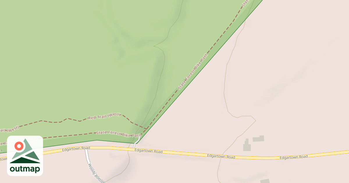 Map of Correllus Bike Path