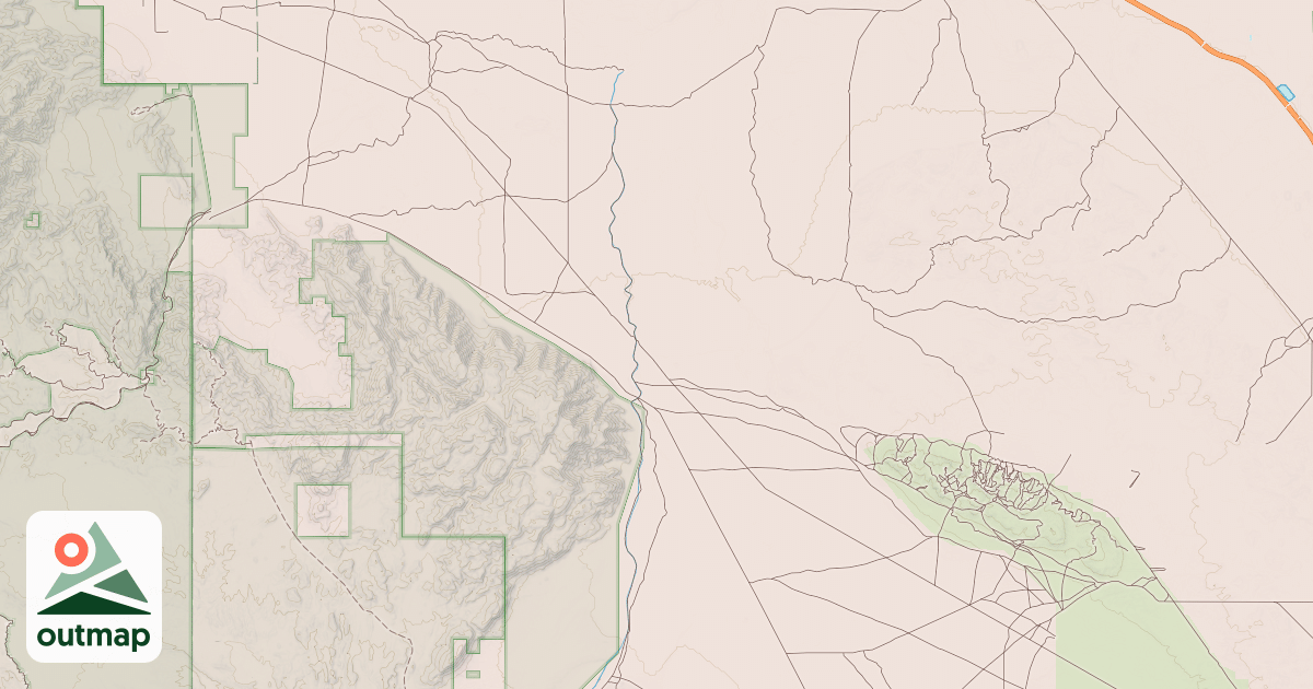 Map of BLM National GTLF Public Motorized Roads e50af8b3-fc7a-4019-af7f-9c7ad01de5e7