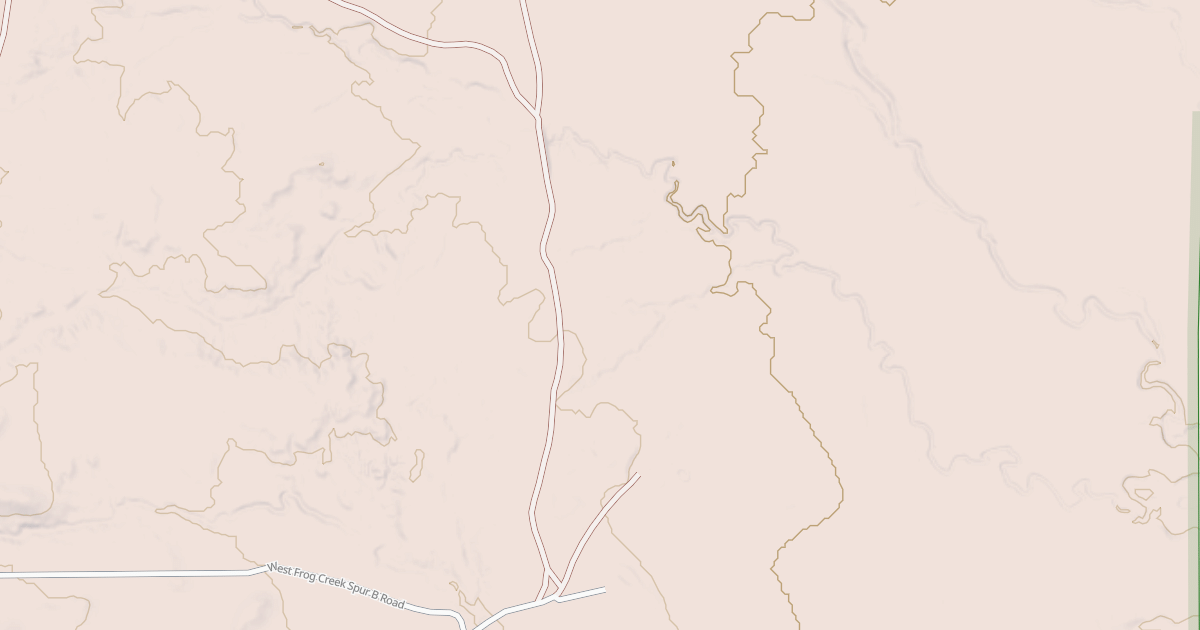 Map preview of WEST FROG CR. SPUR A