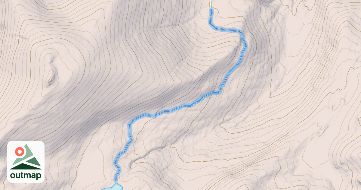 Map of Cataract Creek