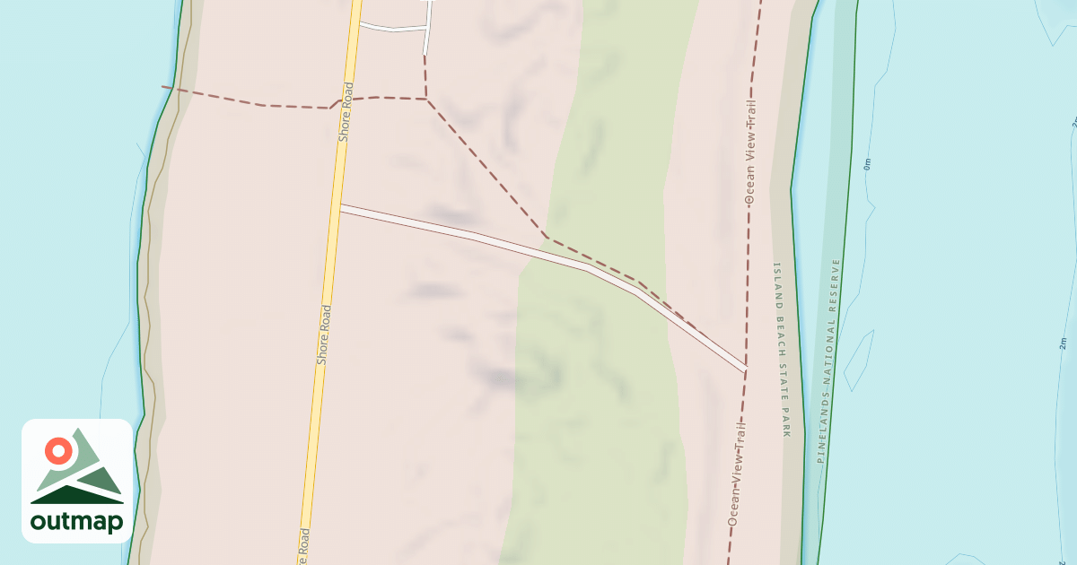 Map of A7 Mobile Sportfishing Access Rd