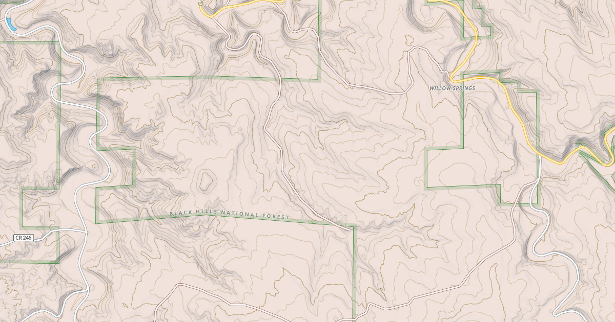 Map preview of USFS Motor Vehicle Use Map Trails 8762