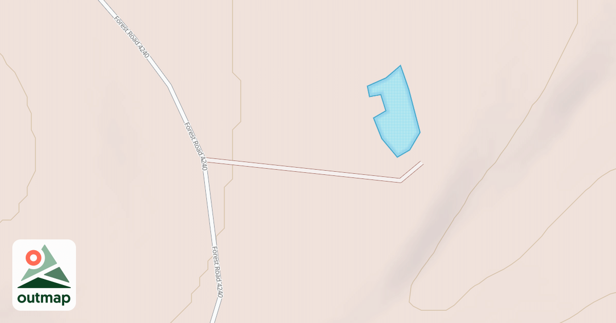 Map of USFS Motor Vehicle Use Map Roads {08B5B428-D43C-40E6-8F85-F67C58AD0854}