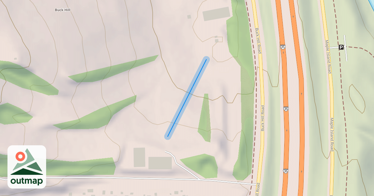 Map of The Knob