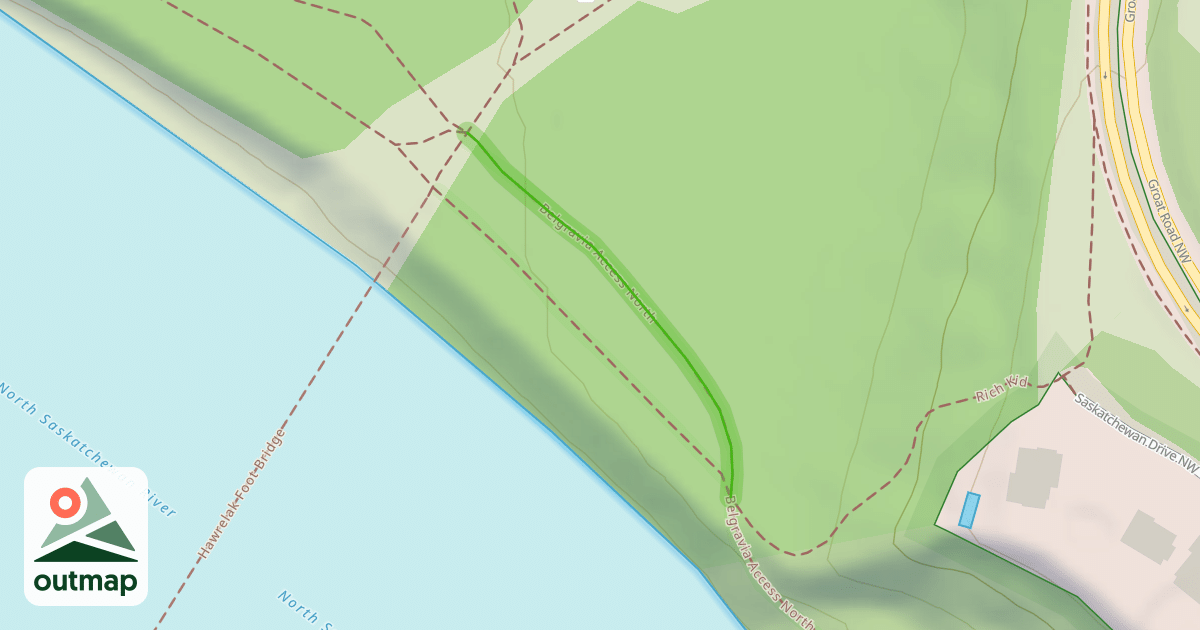 Map of Belgravia Access North