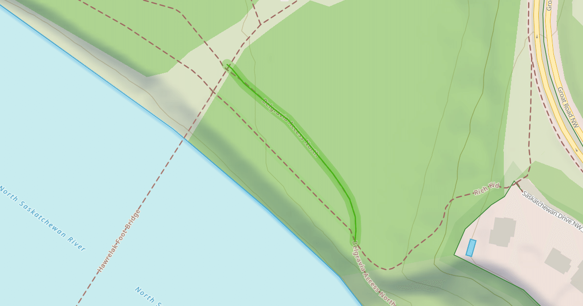 Map preview of Belgravia Access North