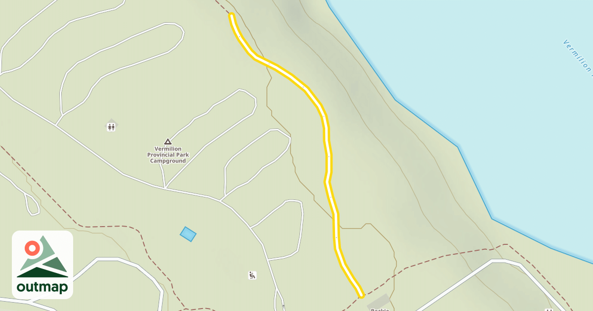 Map of Aspen Trail