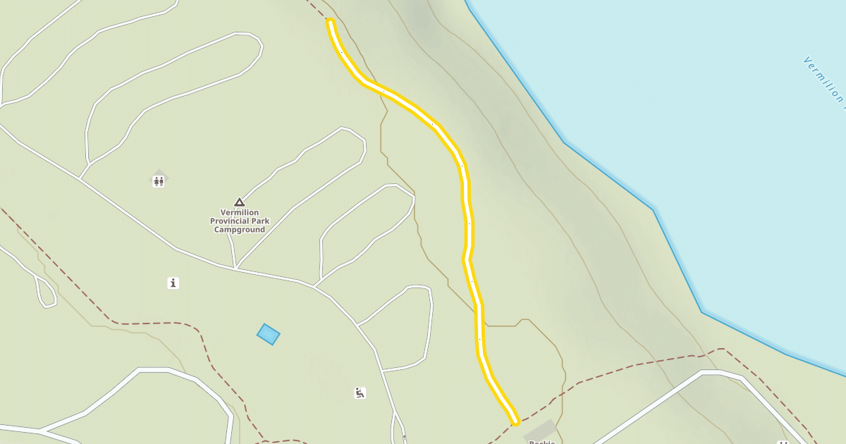 Map preview of Aspen Trail