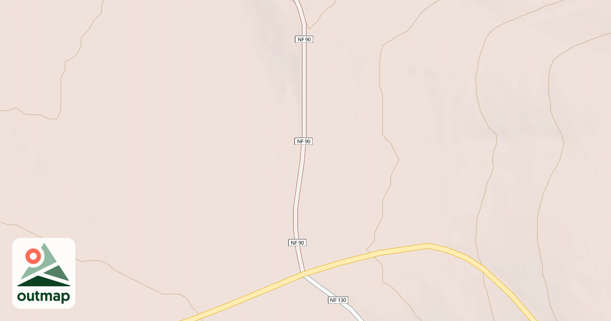 Map of USFS Motor Vehicle Use Map Roads {1B3DE99A-BDE9-4FF3-A946-1134D9C70723}