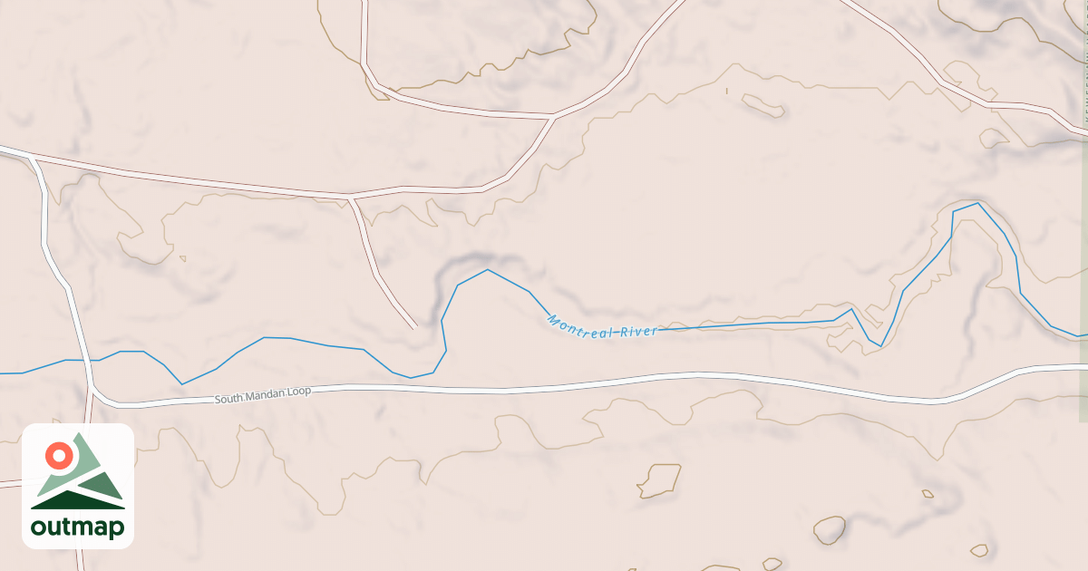 Map of Keweenaw State Trail