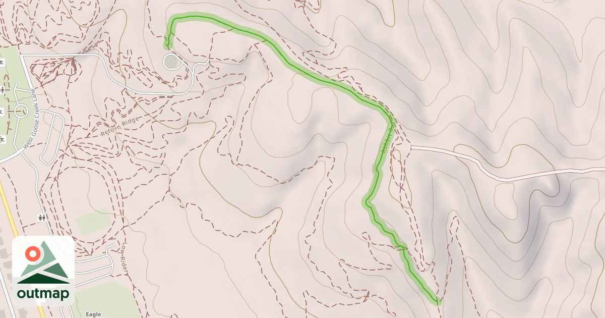 Map of Rabbit Run