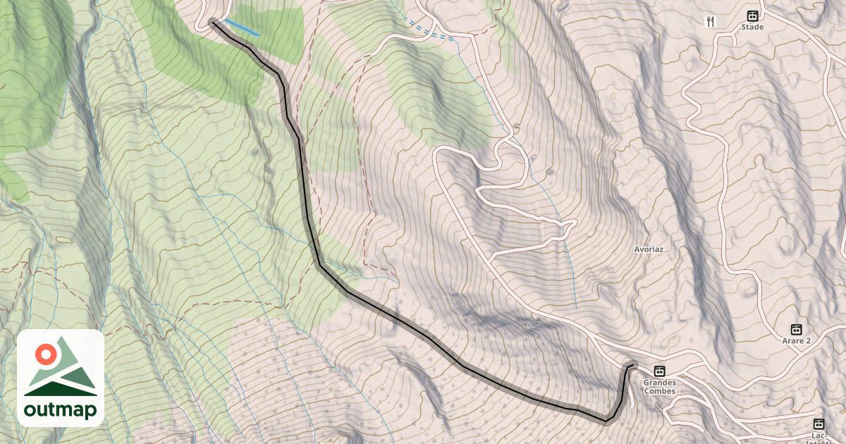Map of Snowcross Crosats
