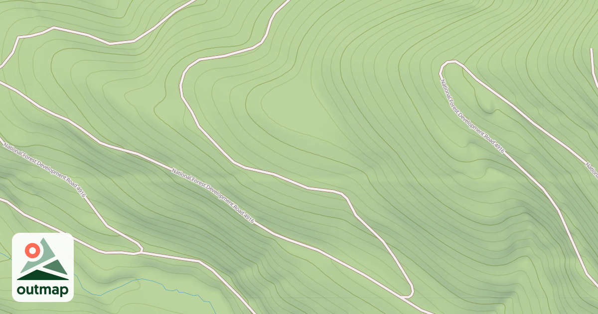Map of CANYON FORKS