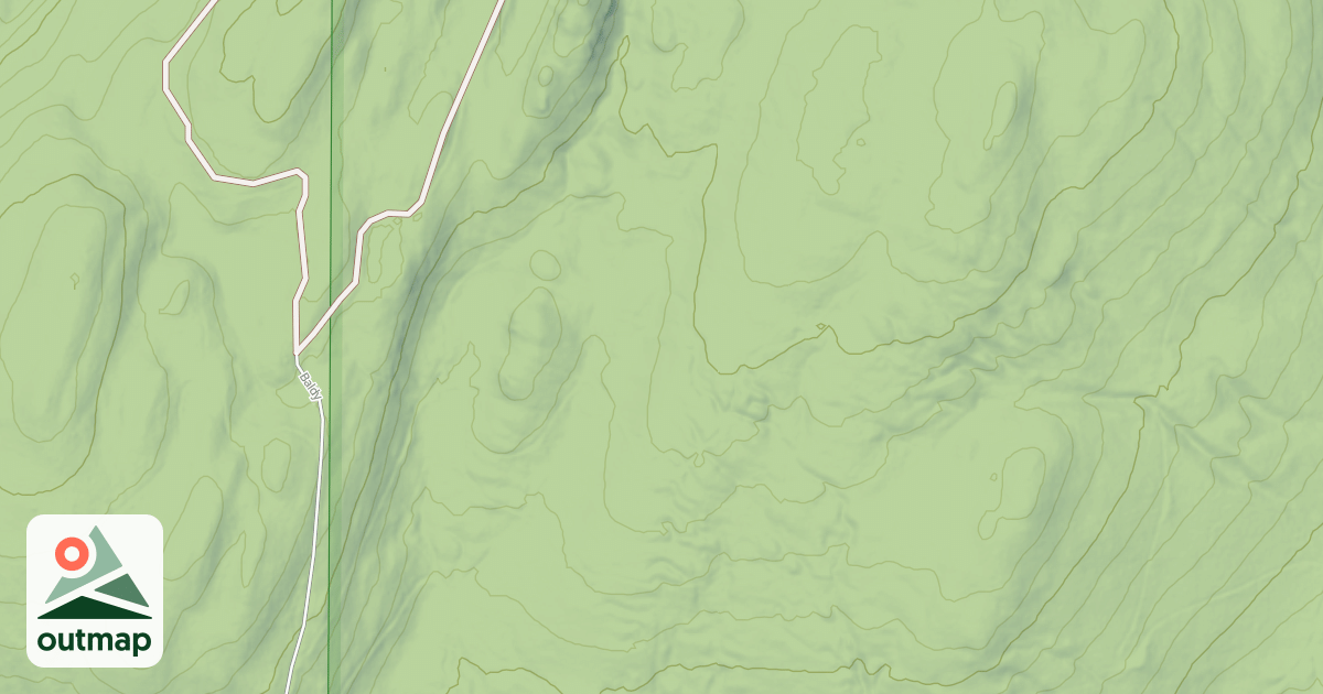 Map of BALDY D