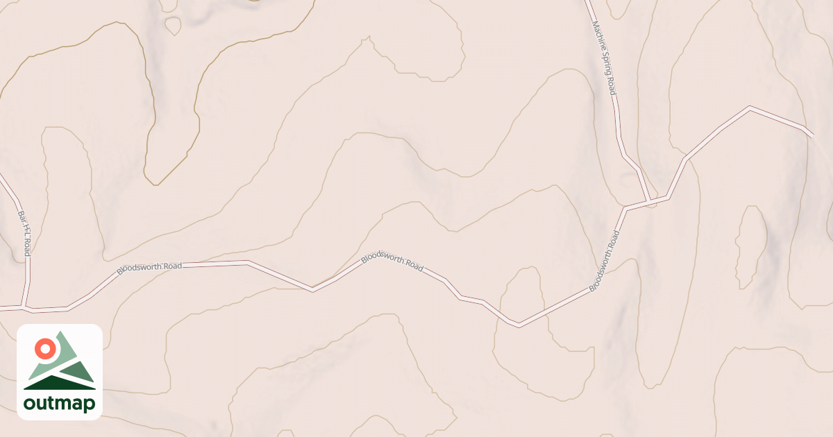 Map of BLOODSWORTH ROAD