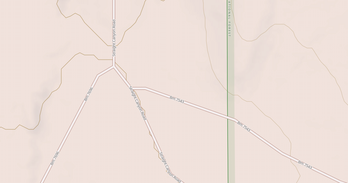 Map preview of BLM National GTLF Public Motorized Roads 08125264-97d0-43eb-94e7-54bb91786b08