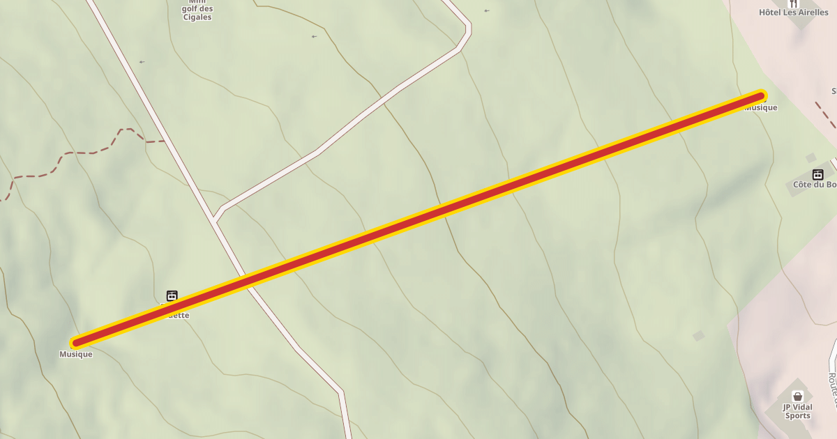 Map preview of Musique