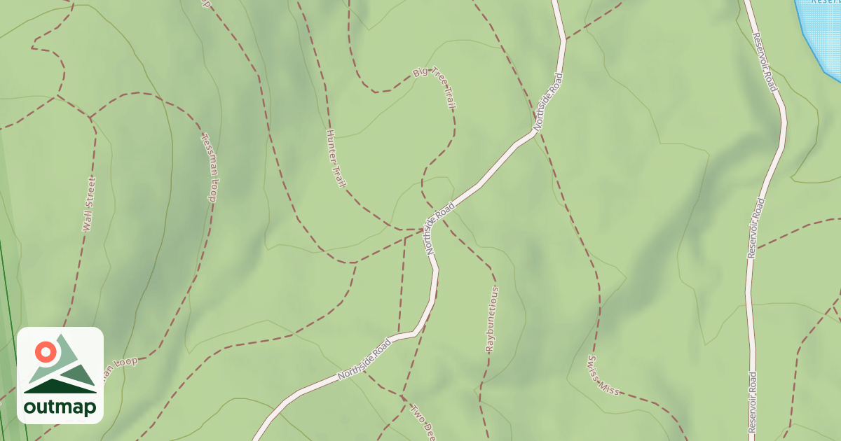 Map of Northside Trail