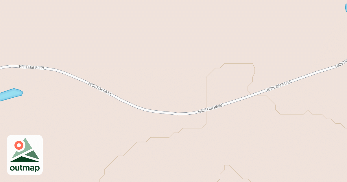 Map of E SHEEP FLAT SPUR