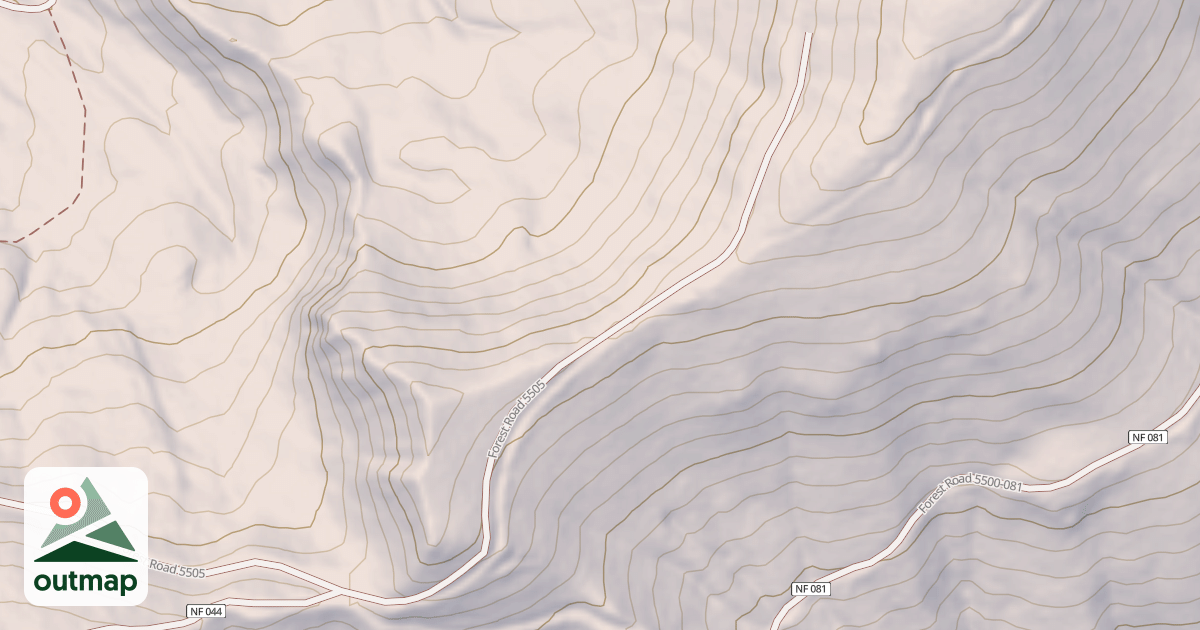 Map of LONE TREE