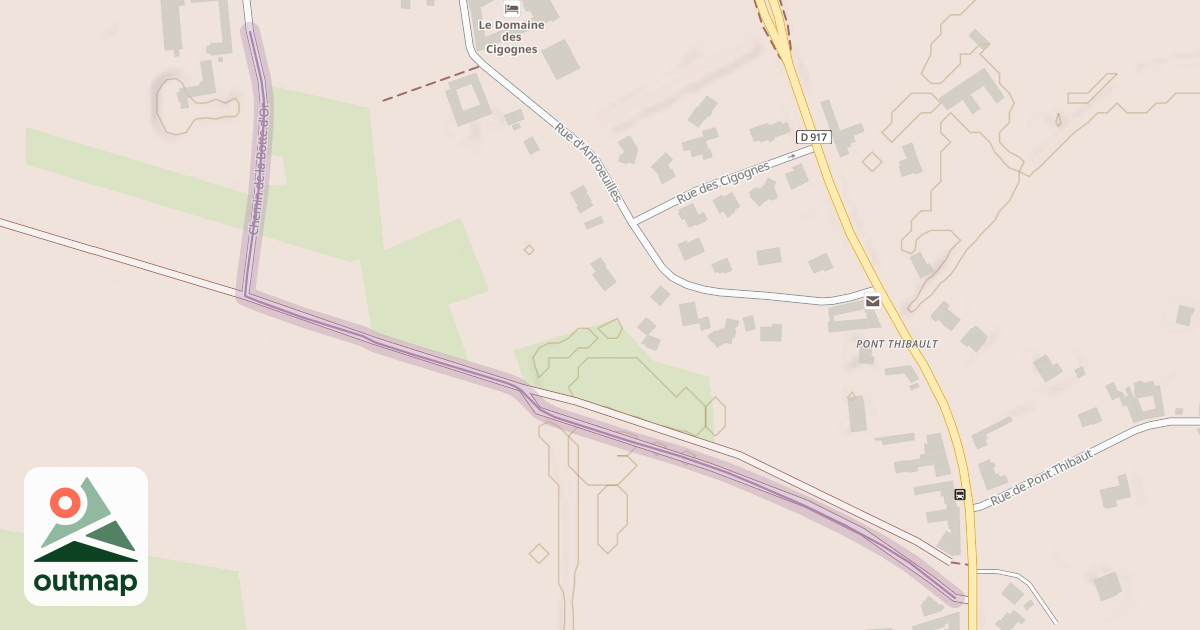 Map of Chemin de la Botte d'Or