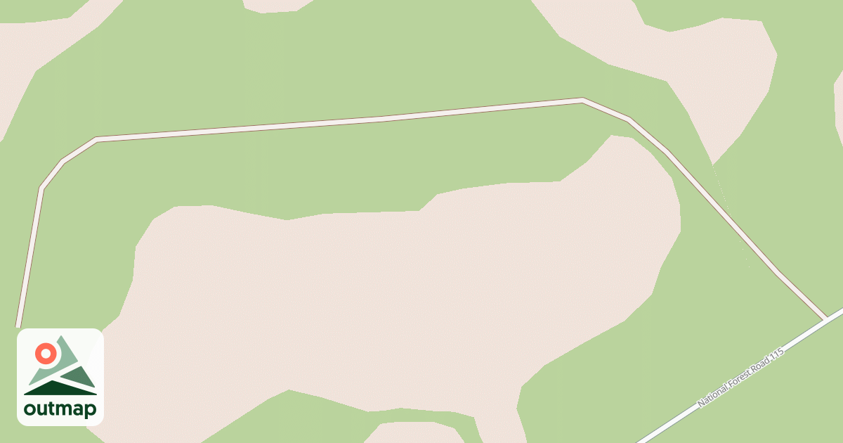 Map of CARR BRANCH