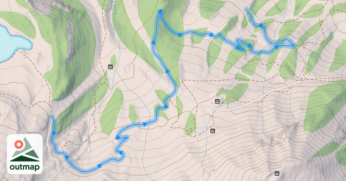Map of Brake Through