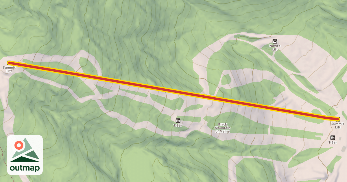 Map of Summit Lift