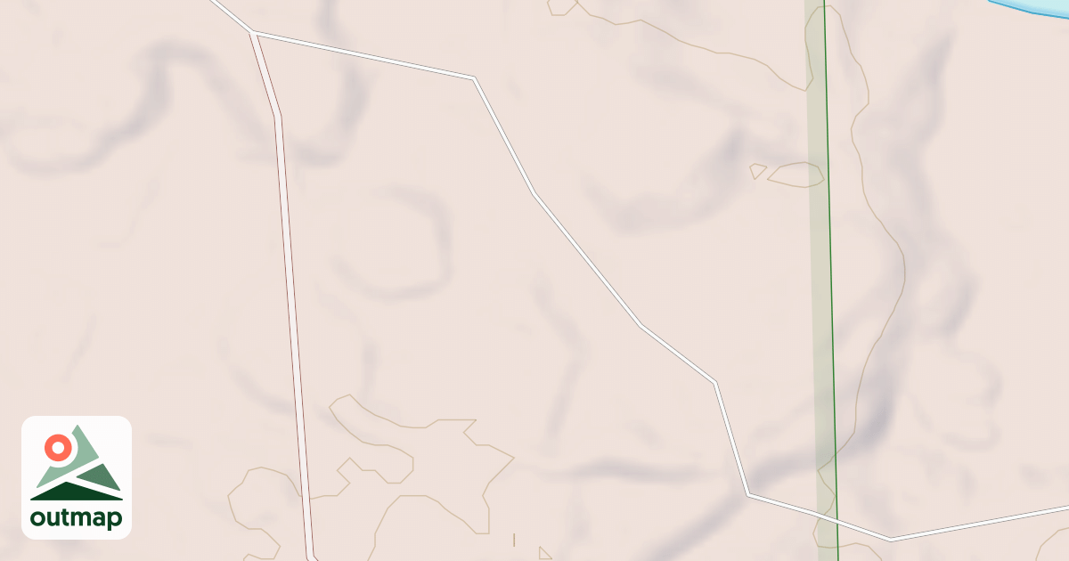 Map of DUCK LAKE SPUR A
