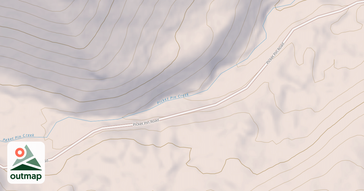 Map of DISPERSED CAMPING SOUTH