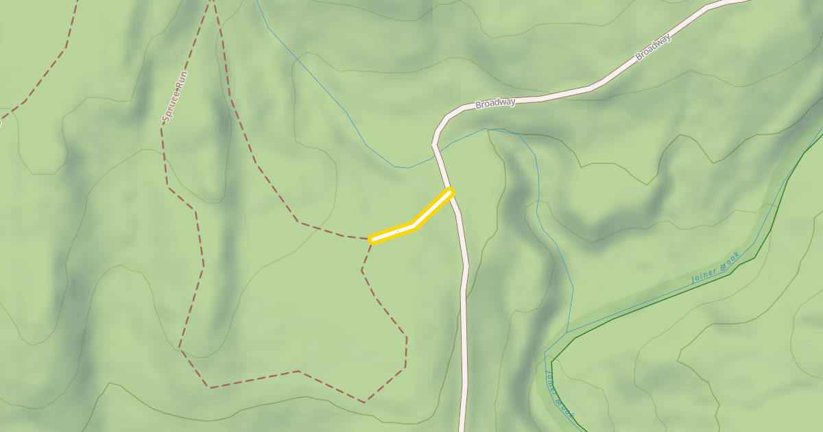 Map preview of Spruce Run