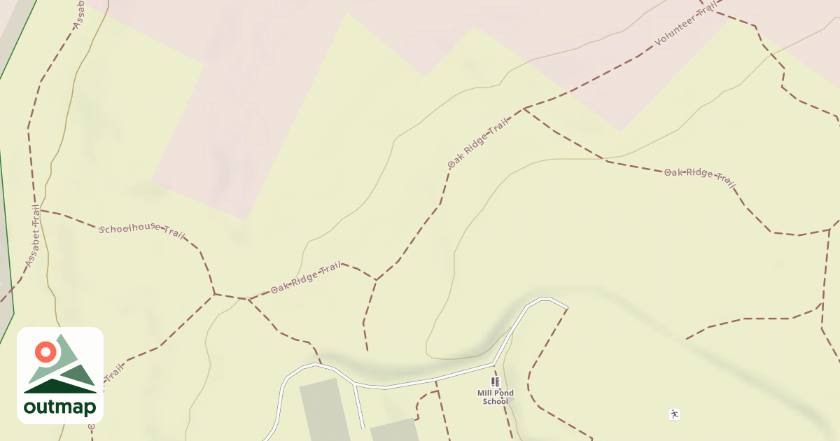 Map of Oak Ridge Trail