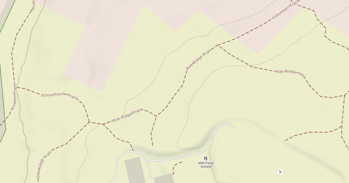 Map preview of Oak Ridge Trail