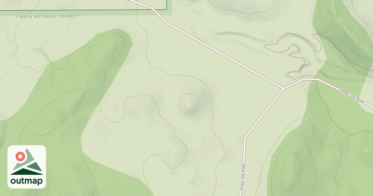 Map of THREE MILE SPRING