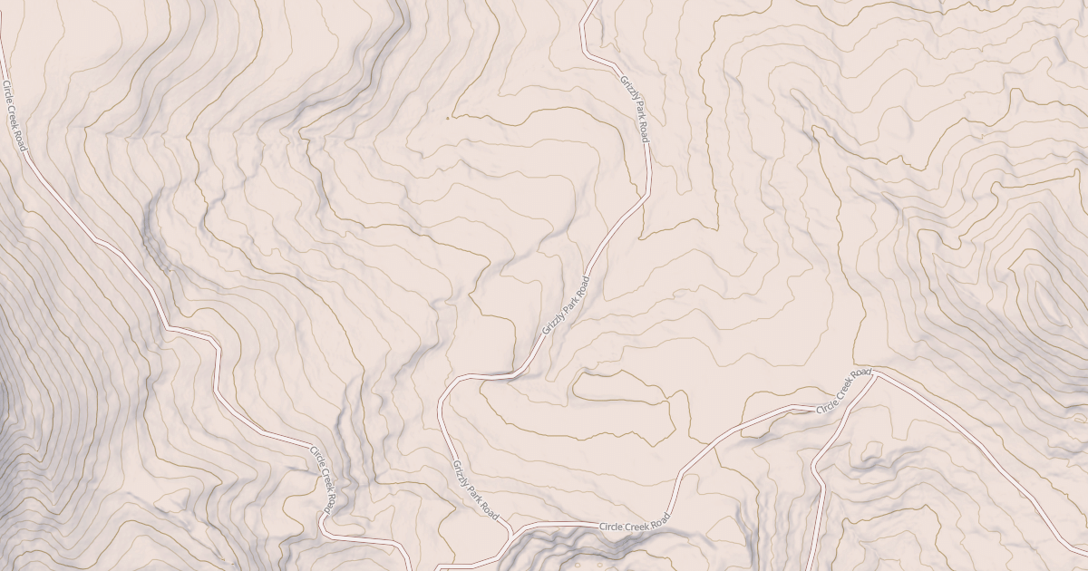 Map preview of GRIZZLY PARK