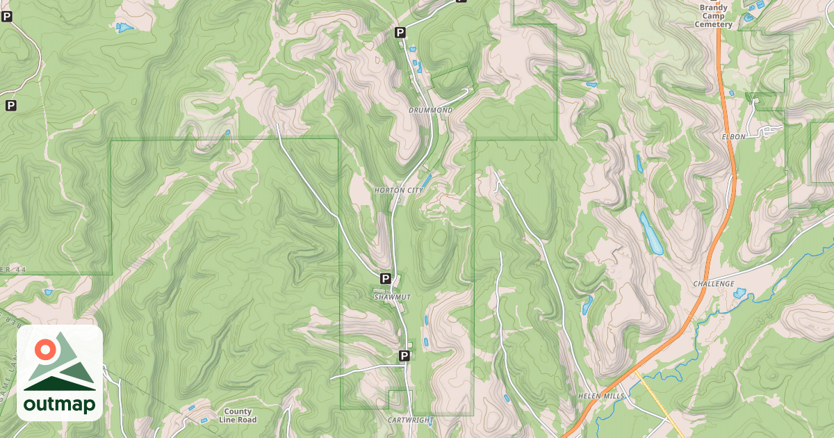 Map of USGS National Digital Trails 4b165034-8a65-4003-94f6-de9293ae116c
