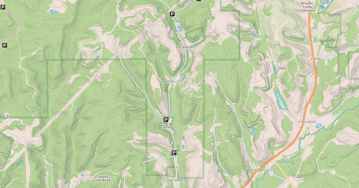 Map preview of USGS National Digital Trails 4b165034-8a65-4003-94f6-de9293ae116c
