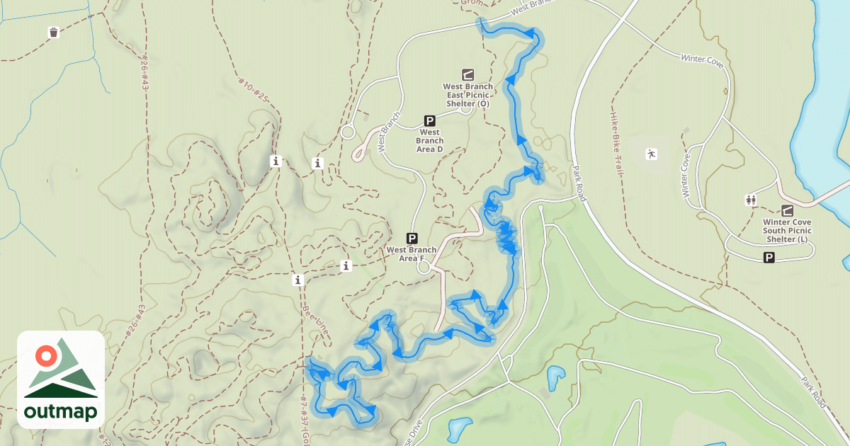 Map of Bee Line