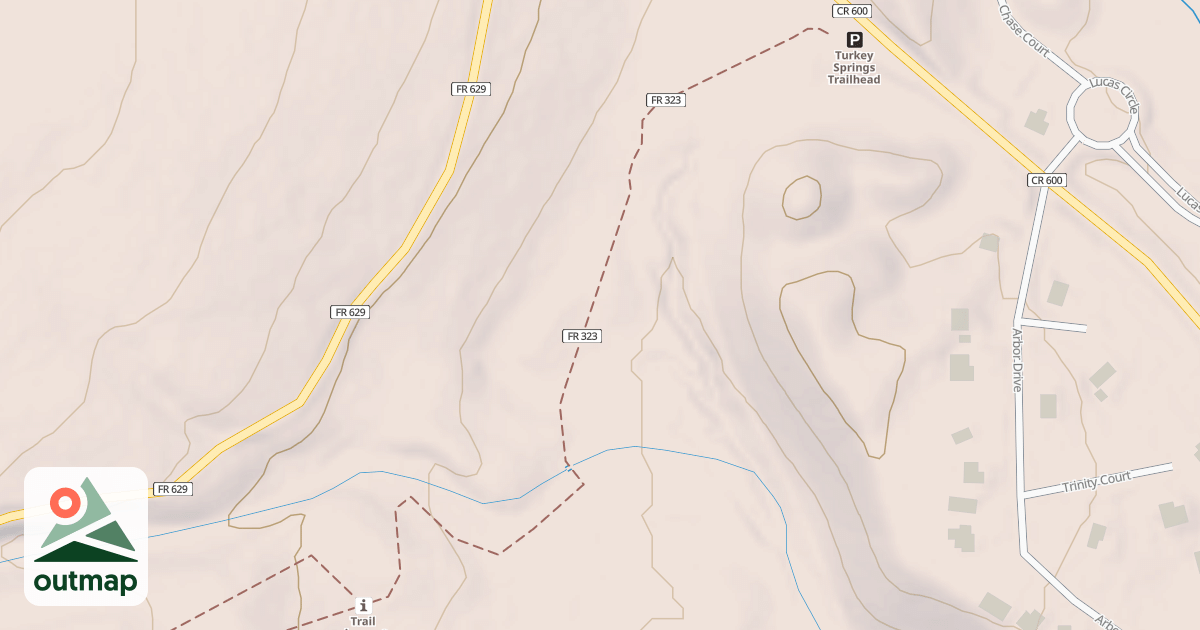 Map of Stockdrive Atv