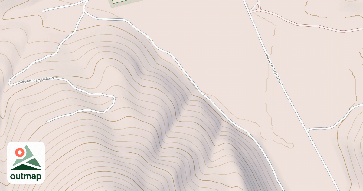Map of OLD ROAD 395